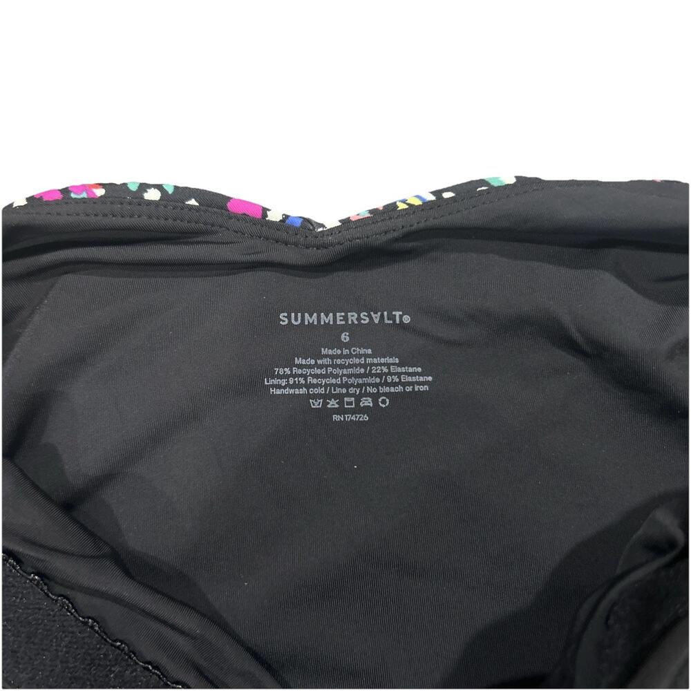 Summersalt Swimsuit Size 6 Multicolored Dots One piece, Spaghetti straps, padded - Picture 6 of 8